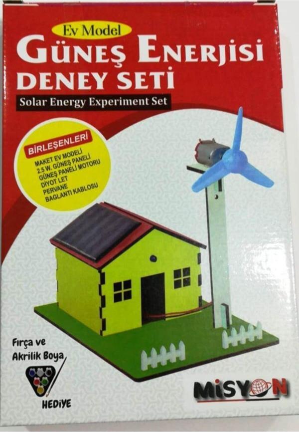 Misyon Güneş Enerjisi Deney Seti Ev Modeli - Image 1