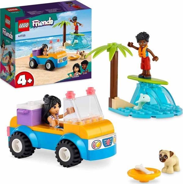 LEGO Friends Plaj Arabası Eğlencesi Plaj Arabası İçeren Yaratıcı Oyuncak Yapım Seti (61 Parça) - Image 1