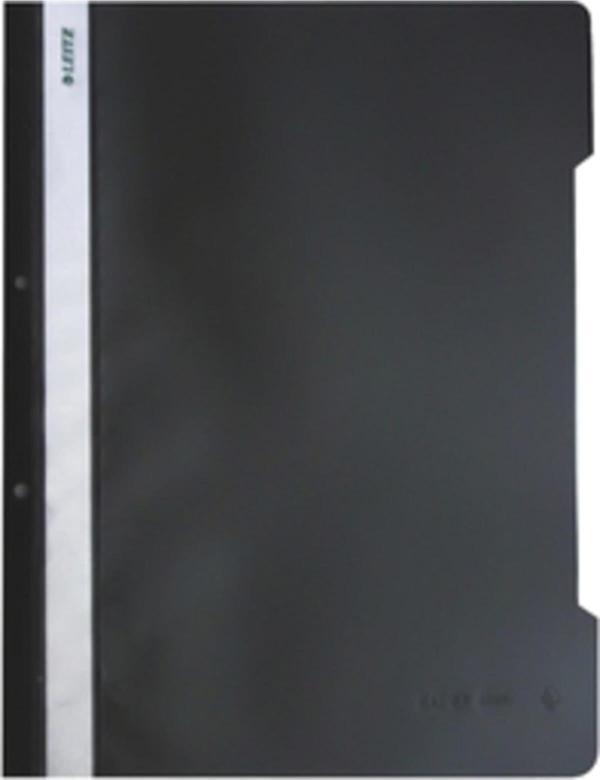 Leitz Telli Dosya Plastik Siyah L-4189 (50 Li Paket) - Image 1
