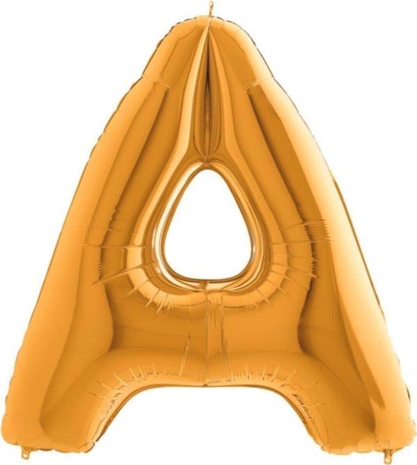 Nedi Folyo Balon Harf Şişirilmemiş Altın (A Harfi) - Image 1