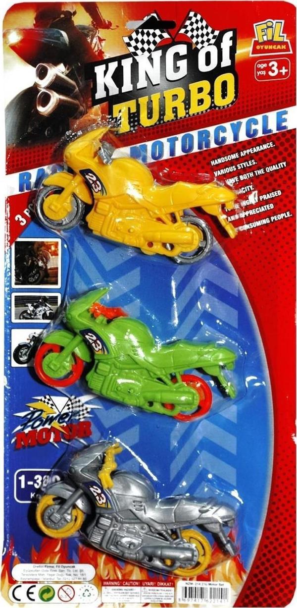 Nizam Oyuncak 3 Lü Motor Seti - Image 1