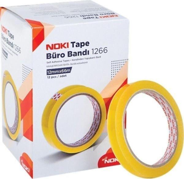 Noki Selefon Bant 12 MM x 66 Metre Selefon Bant (12 Li Paket) - Image 1