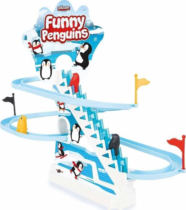 Pilsan Oyuncak Funny Penguins Eğlenceli Penguenler - Image 1