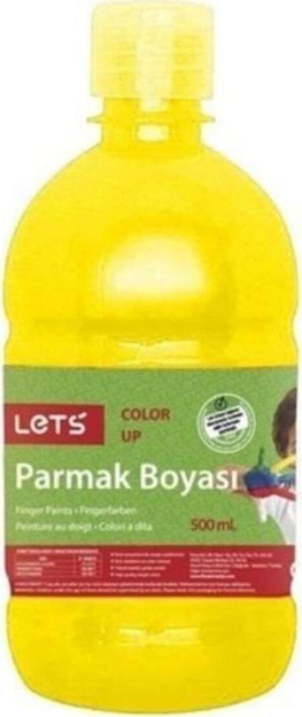 Lets Parmak Boyası 500 ML Sarı Parmak Boyası - Image 1