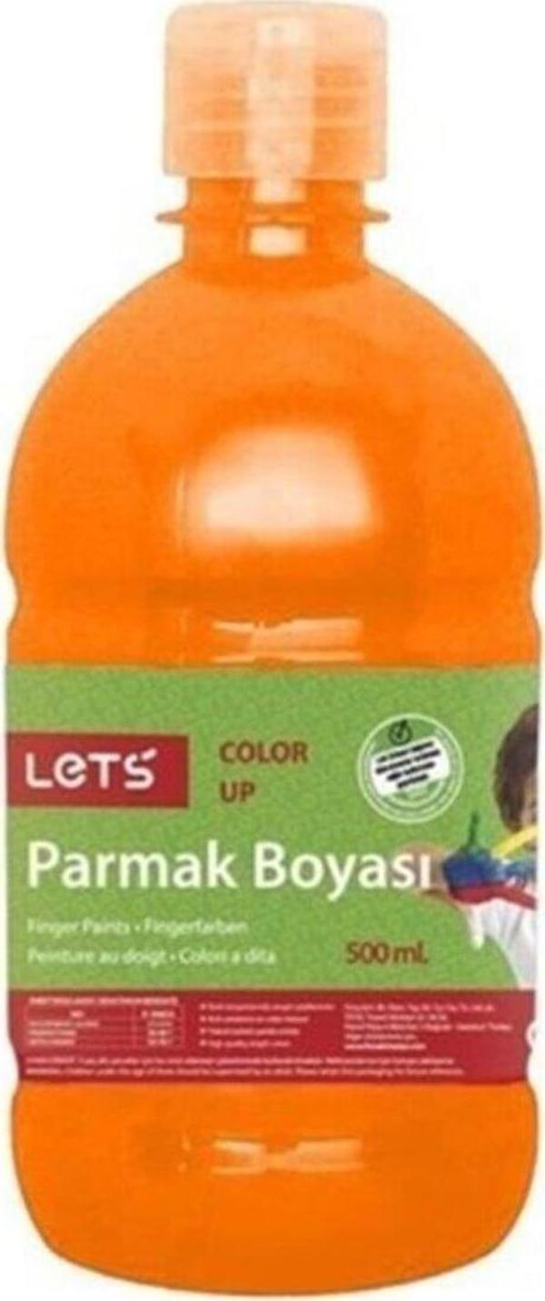 Lets Parmak Boyası 500 ML Turuncu Parmak Boyası - Image 1