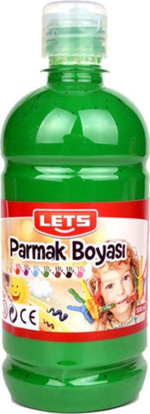 Lets Parmak Boyası 500 ML Yeşil Parmak Boyası - Image 1