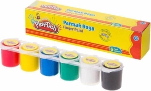 Play-Doh Parmak Boyası 30 Ml 6 Renk Parmak Boyası - Image 1