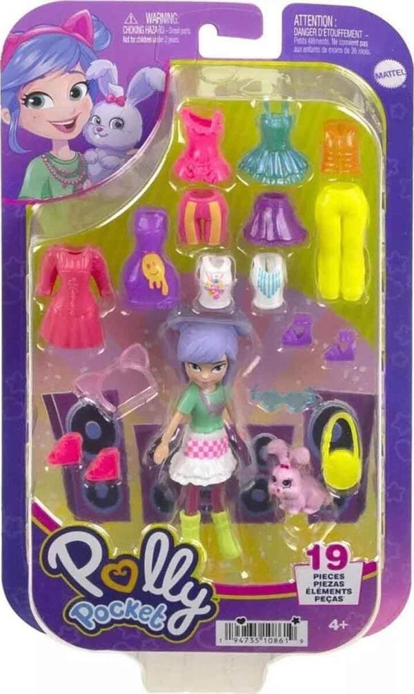 Polly Pocket Farklı Kombin Eğlencesi Oyun Seti (Karışık Model 1 Adet) - Image 1