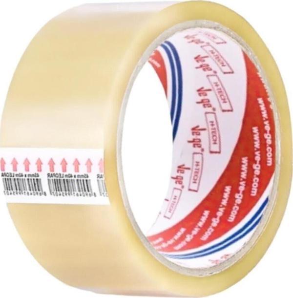 Ve-Ge Koli Bantı FİL 45x40 Metre Şeffaf (6 Adet) - Image 1