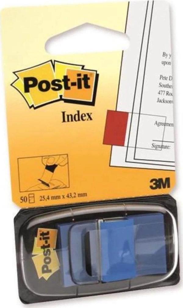 Post-it İndeks 50 Li İşaret Bandi Mavi 50 yaprak - Image 1