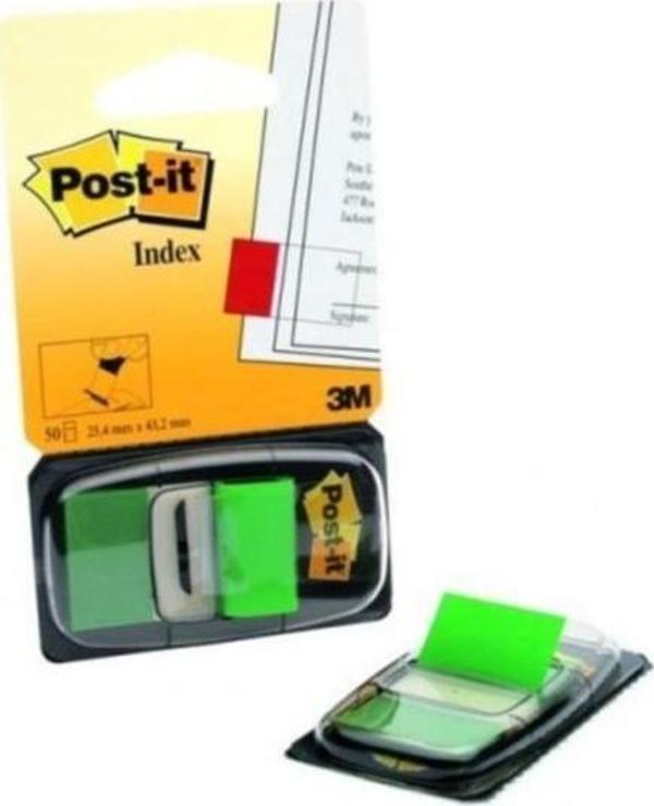 Post-it İndeks 50 Lİ İşaret Bandi Yesil 50 yaprak - Image 1