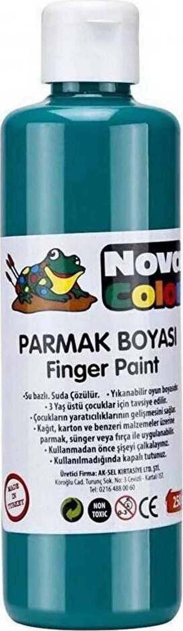 Nova Color Parmak Boyası Yeşil 250 Gram Yeşil Parmak Boyası - Image 1