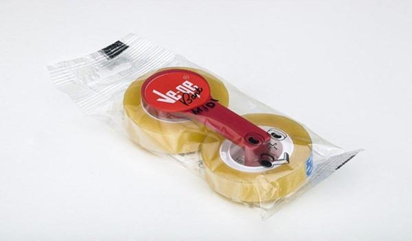 Ve-Ge Selefon Bant Pack Midi Bant Kesicili 12 mm x 33 Metre 2 Adet Bant - Image 1