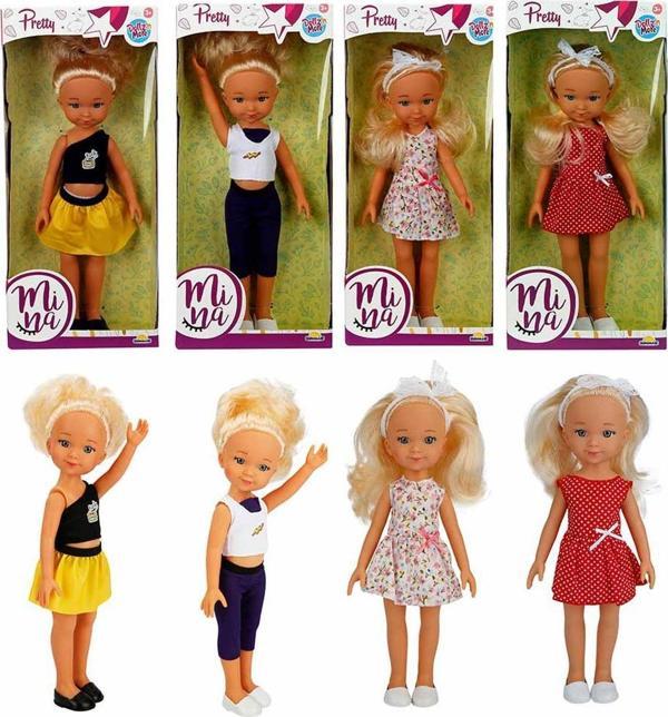 Sunman Mina Oyuncak Et Bebek 35 cm Pretty - Image 1