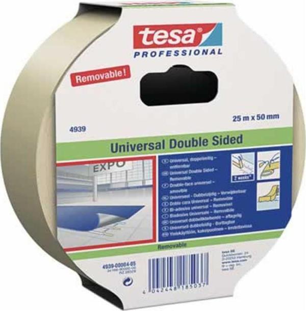 Tesa Halı Bantı İz Bırakmadan Sökülebilir 10 Metre x 50 MM Halı Bandı - Image 1