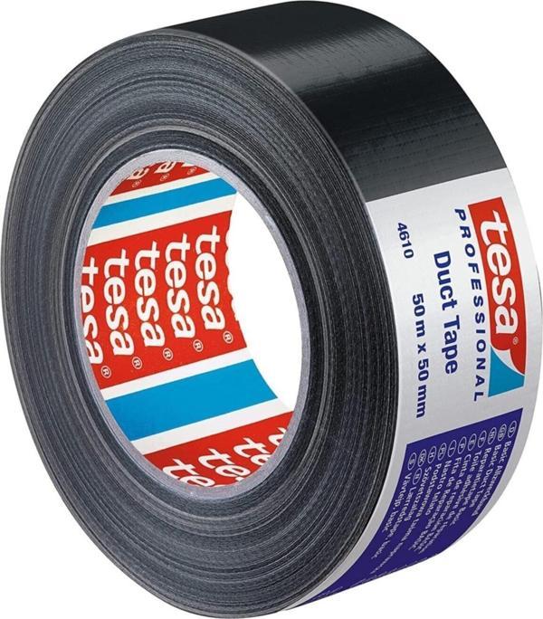 Tesa Tamir Bandı Basic Duck Siyah 50 mm x 50 Metre - Image 1
