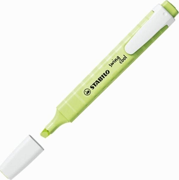 Stabilo Fosforlu Kalem Swing Cool Pastel Açık Yeşil (10 Lu Paket) - Image 1