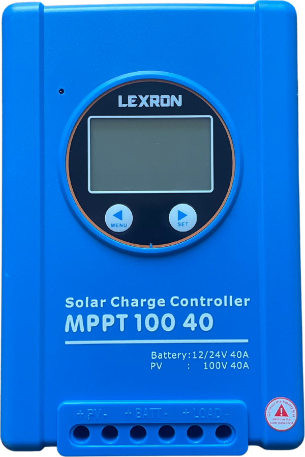 Lexron 40A 40 Amper 12V -24V Mppt Solar Şarj Kontrol Cihazı - Image 1