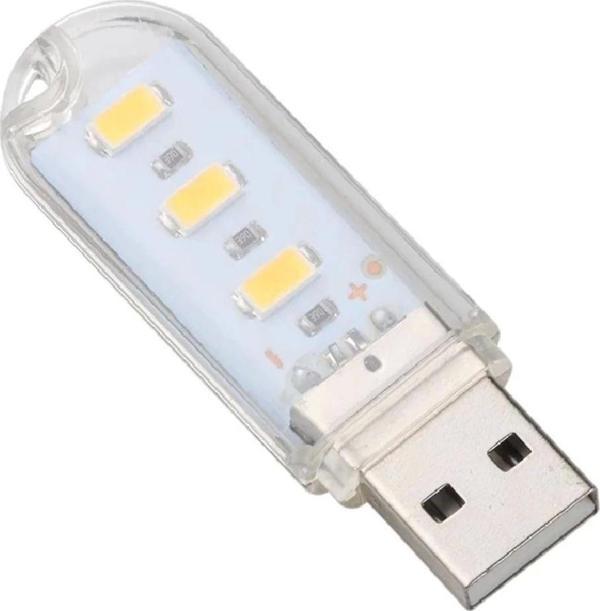 Taşınabilir Mini USB 3 LED Gün Işığı Lamba 5730 SMD Stick Led - Image 1