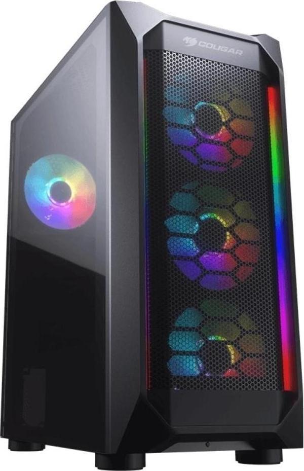 Cougar MX410 MESH-G-RGB 650W 80+ ATX Mid-Tower Gaming Kasa (CGR-5VM6B-MESH-G-RGB) - Image 1