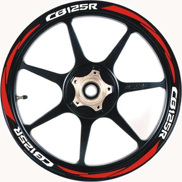 Yeni Motosiklet Jant Şeridi Honda Cb125R Uyumlu Sağ-Sol/Ön-Arka - Image 1