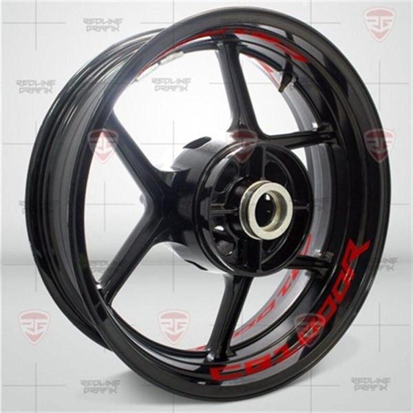 Yeni Motosiklet Jant Şeridi Kırmızı Cb1000R Sağ-Sol/Ön-Arka - Image 1