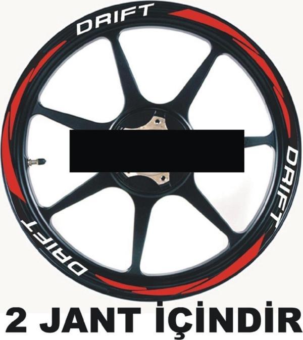 Yeni Motosiklet Jant Şeridi Mondial Drift Uyumlu Sağ-Sol/Ön-Arka - Image 1