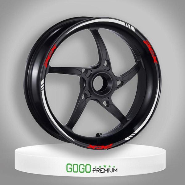 Yeni Motosiklet Jant Şeridi Parçalı Beyaz Honda Pcx 125 150 2010-2021 Uyumlu Sağ-Sol/Ön-Arka - Image 1