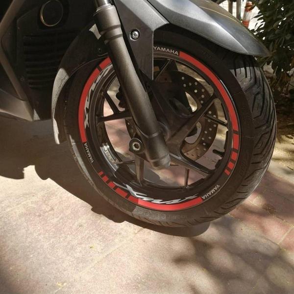 Yeni Motosiklet Jant Şeridi Xmax Jant Şerit Sağ-Sol/Ön-ArkaSticker Etiket Modeli - Image 1
