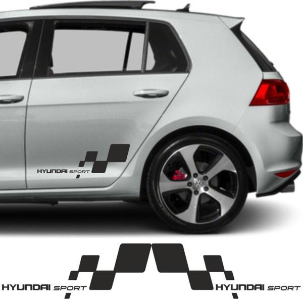 Hyundai İx55 İçin Uyumlu Aksesuar Yan Sport 56*26 - Image 1