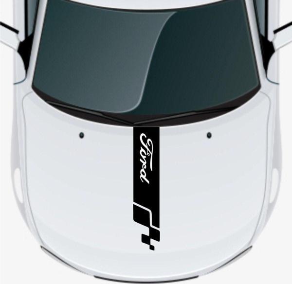 Fiat Coupe İçin Uyumlu Aksesuar Oto Kaput Şerit Sticker Lcst [Lcst] - Image 1