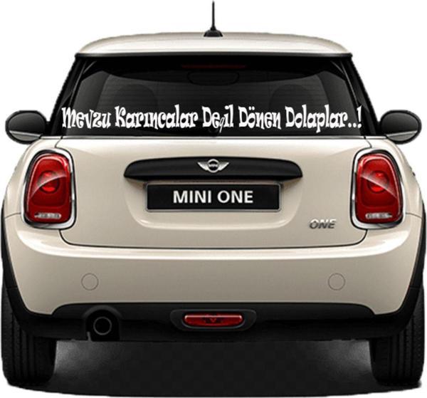 Oto Cam Yazı Sözleri Ticari-Servis-Dolmuş-Panelvan Uzun özel yeni sticker Model 50 - Image 1
