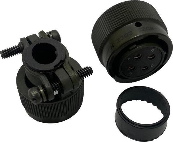 Amphenol 62GB-15F14-04SN-214 Dairesel Mil Spec Konnectör - Image 1