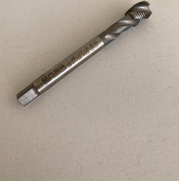 Bass C UNF 1/2''-20 2B Kanallı Helix Kılavuz - Image 1