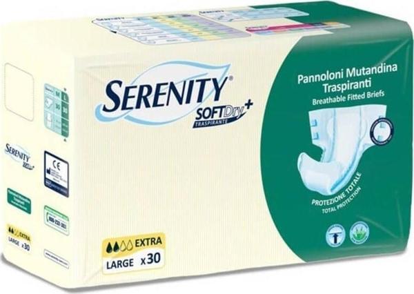 Serenity Softdry 30'lu Yetişkin Hasta Bezi L Beden  - Image 1