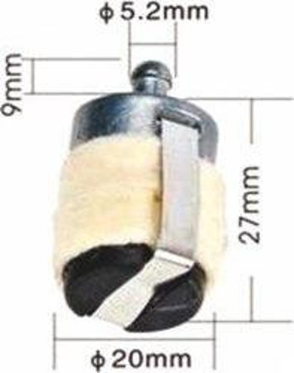 Tırpan Kesim Motoru Keçeli Tip Benzin Filtresi Süzgeçi - Image 1