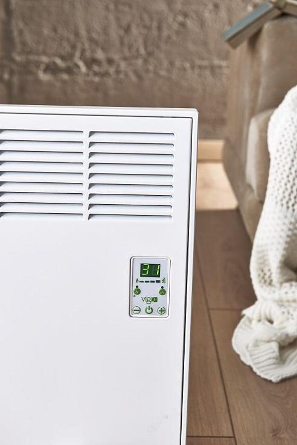 İvigo Isıtıcı, Epk4570E15B Vigo Elektrikli Panel Konvektör Isıtıcı Dijital 1500 Watt Beyaz - Image 1