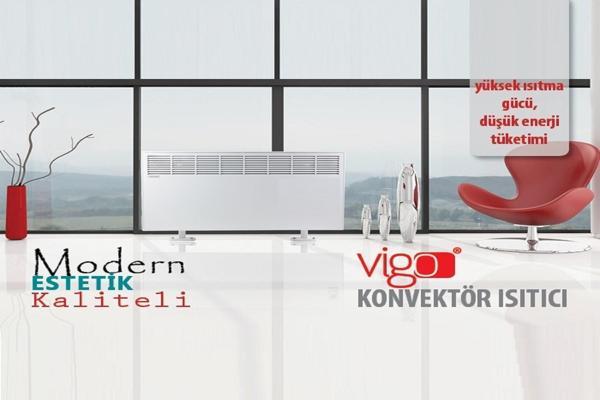 İvigo Elektrikli Panel Konvektör Isıtıcı Manuel 2500 Watt Beyaz - Image 1