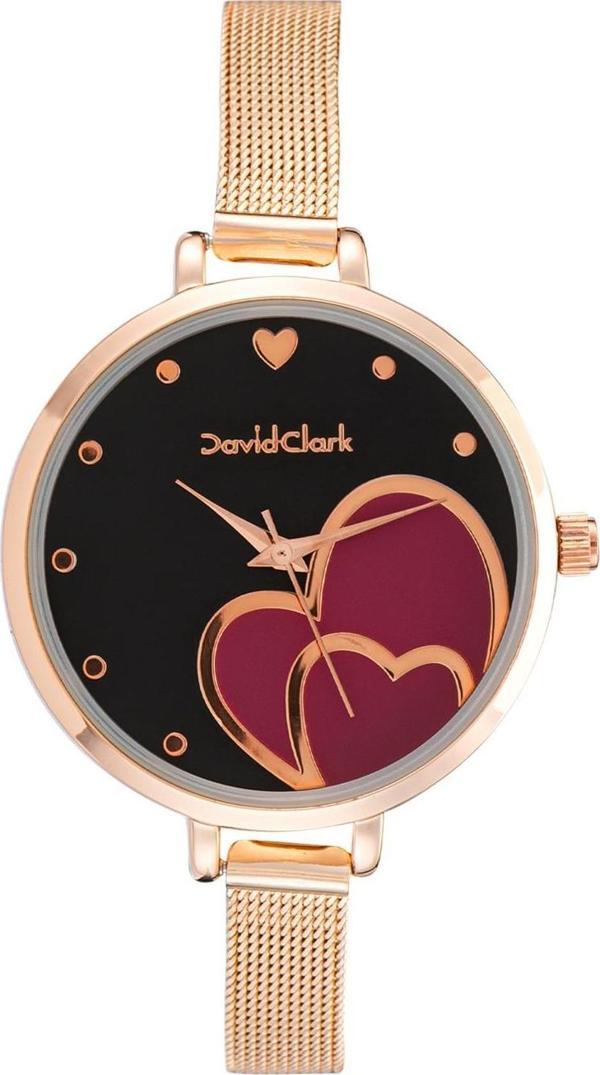 David Clark DC50124M-03 Kadın Kol Saati Gold - Image 1