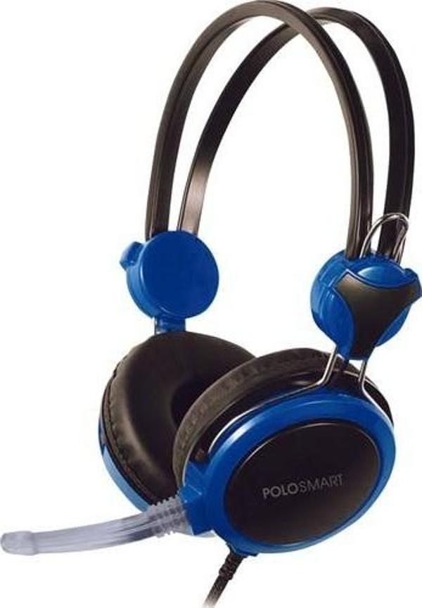 Polosmart PSG02 Profesyonel Oyuncu Kulaklığı - Mavi - Image 1
