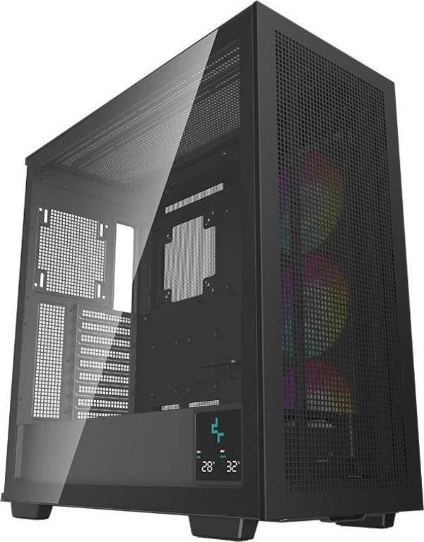 DeepCool MORPHEUS 1×420mm ARGB (Mini-ITX / M-ATX / ATX / E-ATX) ATX+ Siyah Oyuncu Kasası - Image 1