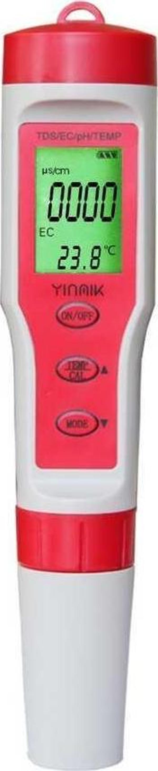 AEK-Tech EZ9908 4'ü 1 arada PH Metre TDS EC ve Sıcaklık Ölçer - Image 1