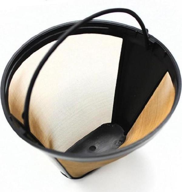 Kahve Makinesi Yıkanabilir Gold Filtre - Image 1