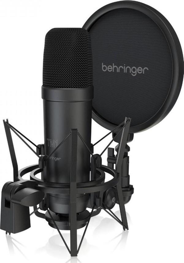 BEHRİNGER TM1 DARK EDITION Büyük Diyafram Kondansatör Mikrofon - Image 1