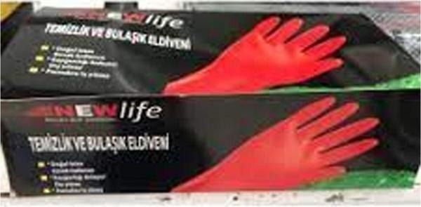 Temizlik ve Bulaşık Eldiveni Large (S) 1 Çift Royaleks-CLKN-1677 - Image 1