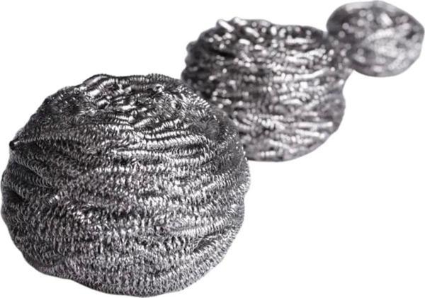 Endüstriyel Inox Bulaşık Yıkama Ovma Teli 60 Gr. Royaleks-PB-002 - Image 1