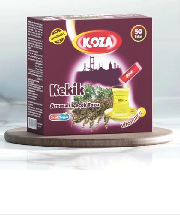 Koza Tek İçimlik Kekik Aromalı Toz İçecek 50'li - Image 1