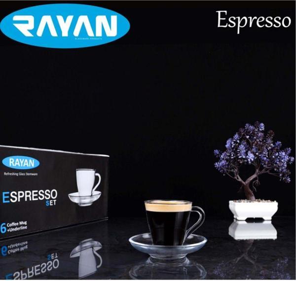 Mbb E-Ticaret Rayan 6'Lı Espresso Bardak Seti - Image 1