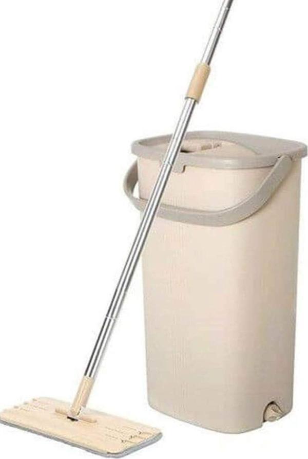 Sihirli Tablet Mop Yer Duvar Silme Temizlik Kova Seti 8 LT Royaleks-F400 - Image 1