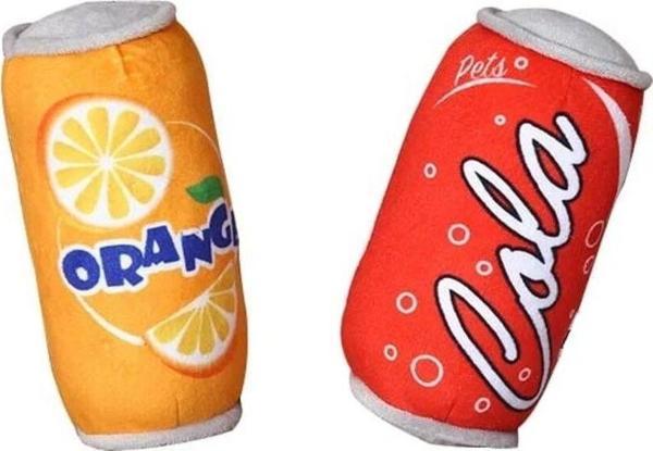Tineke Teneke Kola Tarzında Dayanıklı Sesli Köpek Oyuncağı Kola 1 Adet - Image 1